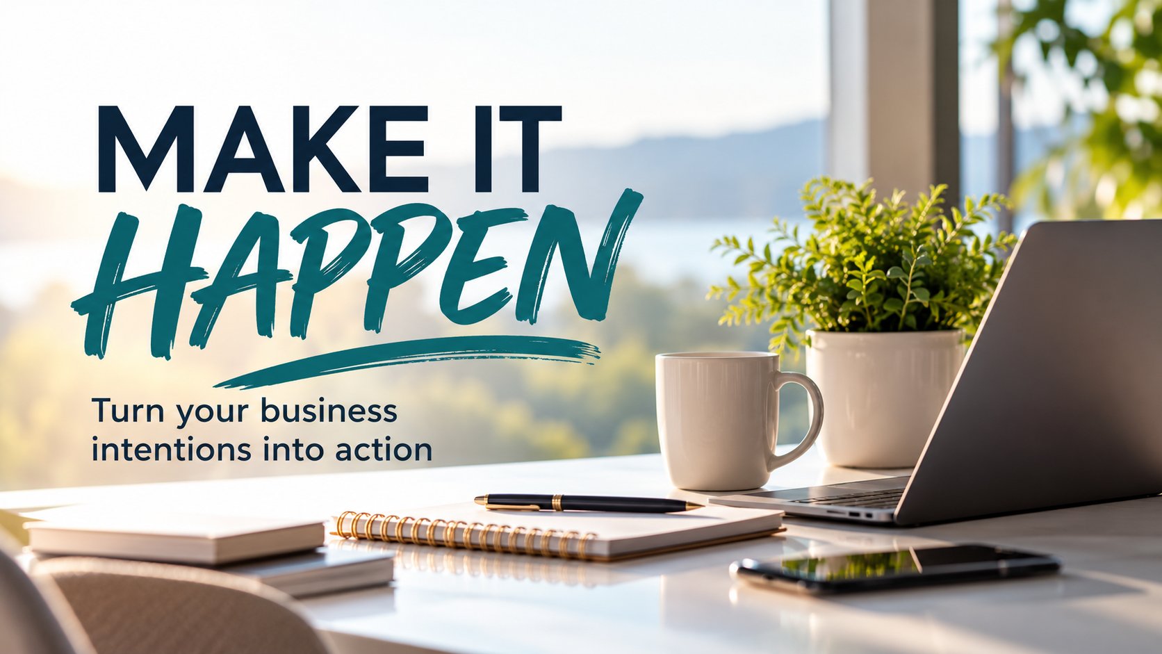 MAKE IT HAPPEN: turn your business intentions into action